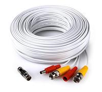 RCA Sécurité à domicile 30,5 m alimentation et vidéo câble BNC