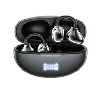 RCA TUNE-88 AI Translator Écouteurs Pro, écouteurs Bluetooth 5.4 à oreilles ouvertes, traduction en temps réel, 133 langues, 20 heures de lecture, ultra basses, résistant à la transpiration à clipser
