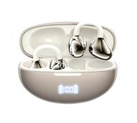 RCA TUNE-88 AI Translator Écouteurs Pro, écouteurs Bluetooth 5.4 à oreilles ouvertes, traduction en temps réel, 133 langues, 20 heures de lecture, ultra basses, résistant à la transpiration à clipser