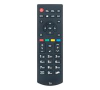 RCA39126 Télécommande de Rechange pour téléviseur Panasonic LCD LED HD TX-32DW304 TX-32DW334 TX-32D300E TX-32FW334 TX-24E302B TX-39FW334 TX-32E200E TX-32D3022 B TX-32 F300E TX-43D302B TX-39EW334