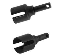 Rcarmumb Diff Outdrives #45 Pièce de mise à niveau en acier pour ARRMA Kraton Notorious Outcast Talion Typhon 6S BLX 4WD, 1/7 Felony Infraction Mojave 6S BLX 4WD, # 2PCS, #ARAC4011, noir