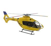 RCARTOYRTR Hélicoptère RC FL500 EC135 500 classe 2,4 G 6 CH RC modèle d'hélicoptère avec contrôleur de vol FLISHRC L7 et GPS de positionnement à 4 modes, pour amateur RC (RTF/MODE 1/Fuselage)