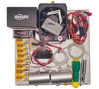 RCARTOYRTR Kit de démarrage tout-en-un en alliage d'aluminium pour modèle de moteur FS-V800WGP - Comprend un ensemble d'allumage, un ensemble de refroidissement par eau, une batterie et un chargeur
