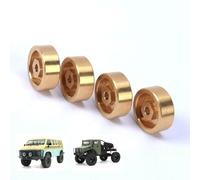 RCAWD Adaptateurs de moyeu hexagonal en laiton lesté 46 g pour Hobby Plus CR-18P Rock Van, T-Hunter, Trail Hunter