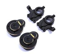 RCAWD Boîtier de portail avant extérieur pour RC Hobby Plus CR18P Rock Van Trail Hunter EVO Harvest Pièces de mise à niveau