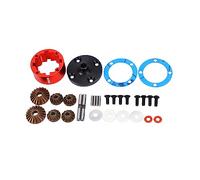 RCAWD Boîtier en acier dur pour Arrma Felony Fireteam Infraction Limitless Mojave 1/8 Karton Notorious Outcast Talion Tlr Tuned Typhon Hopups (rouge)