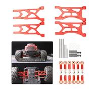 RCAWD Bras de suspension et maillons larges pour Big Rock Granite Vorteks 3S et Mega 550, ensemble de biellettes de direction pour ARRMA 1/10 pièces #ARAC9066