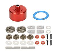 RCAWD Diff Case en métal avec Diff Gear Set Diff Joint améliore les pièces pour ARRMA 6S 1/7 Felony, Fireteam, Infraction, Mojave 6S, Limitless Roller, 1/8 Kraton, Notorious, Outcast, Talion, Typhon