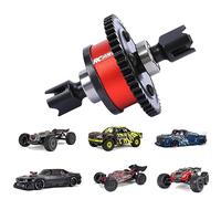 RCAWD Ensemble de différentiels centraux avec engrenage principal 40CrMo 46T pré-assemblé pour Arrma Kraton Typhon Infraction Outcast 6S Felony Mojave Talion Pièces de mise à niveau illimitées