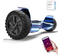 RCB Hoverboard 8,5" Tout Terrain, APP contrôle, LED Bluetooth intégrée avec Moteur Puissant, Hover Board Auto-équilibrant, cadeau pour Adolescents & Adultes