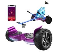 RCB Hoverboards SUV Auto-équilibré Hoverboards, APP contrôle Fonction, Hoverboard de 8,5 Pouces Bluetooth+ Hoverkart Go Kart，Cadeau pour Enfants et Adolescents