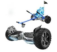RCB Hoverboards SUV Auto-équilibré Hoverboards, APP contrôle Fonction, Hoverboard de 8,5 Pouces Bluetooth+ Hoverkart Go Kart，Cadeau pour Enfants et Adolescents