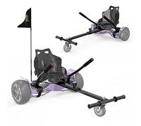 RCB Hoverkart pour Hoverboards, Accessoires Siège pour Auto-équilibré Gyropode Longueur Ajustable, Compatibles avec Les Hoverboards à Deux Roues de 6.5-10 Pouces Cadeau pour Adultes & Enfants