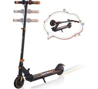 RCB R15 Trottinette électrique pliable enfant Seul 7,55 kg Hauteur ajustable Cadeau pour Enfant et Ados Orange