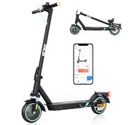 RCB R17 Trottinette Électrique, Jusqu'à 25 km/h, Pneus Solides 8.5'', Contrôle APP, Charge Max 120 kg, Double Frein, Double Amortisseurs, Poids 15 kg, pour Adultes et Adolescents