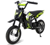 RCB R9X Moto Électrique Enfants, pneus pneumatiques 12 Pouces, Moteur performant, 3 Modes 8/12/25KMH, autonomie Max 15KM, vélo Moto Cross pour Enfants âgés de 6-12 Ans