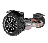 RCB RH3 Hoverboard 8.5"" Tout-Terrain Hummer, Double Moteur Puissant, Pneus Pleins et Éclairage LED - Noir