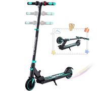 RCB TECH Trottinette Electrique Enfants (8-12-16 Ans) - Trottinette électrique Pliable pour Enfants - Autonomie Max 16 KM - Max 20 KM/H - Cadeau pour Enfant & Adolescents