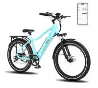 RCB Vélo électrique Adulte de 27,5 Pouces, E Bike de Montagne, 250 W, Vitesse Max 25 km/h, Démarrage NFC/APP, Autonomie de 35-90 km, Adapté aux Déplacements Quotidiens Hommes et Femmes