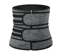 RCBHSD Bodys Homme Ceinture de Sudation Abdominale Ventre Plat Minceur pour Perdre du Poids Sauna Gaine Amincissante Ajustable S-6XL(Size:5XL)