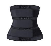 RCBHSD Gaine Ventre Plat Corset Minceur Waist Trainer Ceinture Amincissante Sudation Ceinture de Sudation pour Homme (Color:Black,Size:XL)