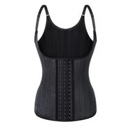 RCBHSD Waist Trainer Corset Taille Formateur Femme Gaine Amincissante Ventre Plat Waist Shaper Training Corset Minceur Body Sculptant (Color:黑色,Size:XXL)