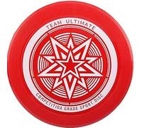 Rcbzzp Frisbee Sportif, Disque Frisbee, Ultimate Frisbee, Disque Frisbee Disque de Lancer, pour Frisbee de Compétition, Funsport, Utilisable sur Une Trajectoire de Plus de 100 Mètre (Rouge)