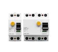 RCCB Disjoncteur électromagnétique A/AC/B/F Type 40/63A 30/100/300mA | Disjoncteur électromagnétique à courant résiduel 2P 4P, Anti-choc électrique(4P 230V AC 63A,F Type 100mA)