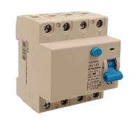 RCCB Interrupteur différentiel pur type F triphasé 16A, 3P+N 4 modules DIN, 300mA, 6000A, AC 380V, IP20