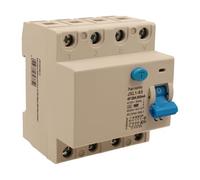 RCCB Interrupteur différentiel pur type F triphasé 25A, 3P+N 4 modules DIN, 300mA, 6000A, AC 380V, IP20