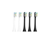 RCCCLXWO Compatible Avec Xiaomi SOOCAS, Tête De Brosse De Rechange For X3 X5 X3U X1 V1 V2, Buses Électriques Avec Capuchon Anti-poussière(2 white 3 black)