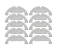 RCCCLXWO Lot de 10 chiffons de rechange for aspirateurs Xiaomi, Dreame Bot D10 Plus RLS3D, pièces détachées