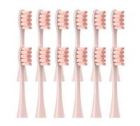 RCCCLXWO Lot De 12 Têtes De Brosse De Rechange, Compatibles Avec Les Brosses À Dents Électriques Oclean X/X PRO/Z1/F1/One/Air 2/SE, À Poils Souples(12pcs Pink)