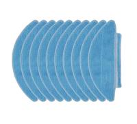 RCCCLXWO Lot de 4/10 chiffons de nettoyage lavables en microfibre, compatibles avec Lubluelu SL68, pièces de rechange for aspirateur robot(10 Pack)