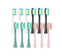 RCCCLXWO Lot De 4/6 Têtes De Brosse Compatibles Avec Les Brosses À Dents Électriques Oclean, Emballées Sous Vide(6pcs white)