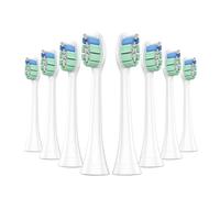RCCCLXWO Lot De 4 Ou 8 Têtes De Brosse À Dents Compatibles Avec Les Têtes De Brosse À Dents Électriques De Remplacement PH 4100, 6500, 6100, 7500, 5300 Et 1100(8pcs White)