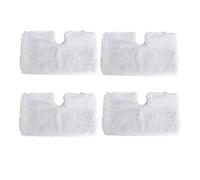 RCCCLXWO Lot de 4 tampons de rechange for balai vapeur S3500, S2901, S2902, S3455K, S3501, S3550, S3601, S3801, housses de tête en microfibre
