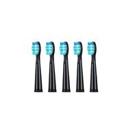 RCCCLXWO Lot De 5 À 10 Têtes De Brosse De Rechange, Compatibles Avec Les Brosses À Dents Électriques Seago/Fairywill FW/SG 507/508/515/551/917/959/908(10pcs Black)