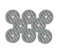 RCCCLXWO Lot de 8 tampons de nettoyage en microfibre for balai vapeur LG, accessoires de nettoyage à vapeur