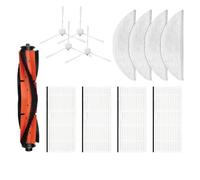 RCCCLXWO Pièce De Rechange Compatible Avec Les Aspirateurs Robots Lydsto R1 / R1A / R1 Pro / S1, Brosse Latérale Principale, Filtre HEPA, Serpillière, Sac À Poussière(Set L)