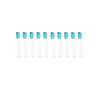 RCCCLXWO Tête De Brosse À Dents Compatible Avec Les Brosses À Dents Électriques Seago-507B/908/909/917/610/659/719/910/575/551/548, Nettoyage En Profondeur, Poils Dupont(10pcs White)