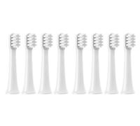 RCCCLXWO Tête De Brosse À Dents De Rechange Compatible Avec Les Têtes De Brosse À Dents Électriques SOOCAS EX3 SO WHITE EX3 PINJING EX3, Buses À Poils Souples(8PCS WHITE)