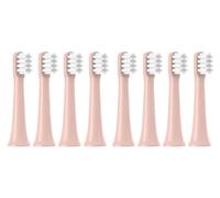 RCCCLXWO Tête De Brosse À Dents De Rechange Compatible Avec Les Têtes De Brosse À Dents Électriques SOOCAS EX3 SO WHITE EX3 PINJING EX3, Buses À Poils Souples(8PCS PINK)