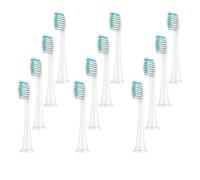 RCCCLXWO Tête De Brosse À Dents Électrique Remplaçable, Compatible Avec La Brosse À Dents Électrique Philips(WHITE 12pcs)