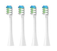 RCCCLXWO Têtes De Brosse À Dents De Rechange Compatibles Avec La Brosse À Dents Électrique Sonique Nandme NX8000, Poils Souples DuPont, 4/8/16 Pièces(4pcs WHITE)