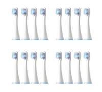 RCCCLXWO Têtes De Brosse À Dents De Rechange Compatibles Avec Les Brosses À Dents Électriques For Enfants SOOCAS C1/MITU MES801/KAISHU/DR.BEI A7, Buse Souple For Enfants(16PCS)