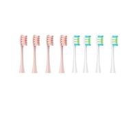 RCCCLXWO Têtes De Rechange Compatibles Avec Les Brosses À Dents Oclean Flow/X/X PRO/Z1/F1/One/Air 2/SE, Poils Souples DuPont Sonic(Yellow)