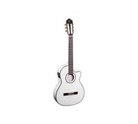 RCE145 - Guitare électro-classique - Blanc brillant (+housse)