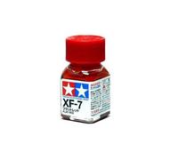 RCECHO® 2X Tamiya Model Color Enamel Paint XF-7 Flat Red Net 10ml 80307 CA373 174; Version Complète Apps Édition