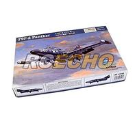 RCECHO® HOBBYBOSS Aircraft Model 1/72 F9F-2 Panther Scale Hobby 87248 B7248 with 174; Full Version Apps Edition